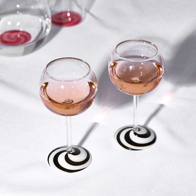 FAZEEK Swirl Wine Glass Set of 2 image number 1